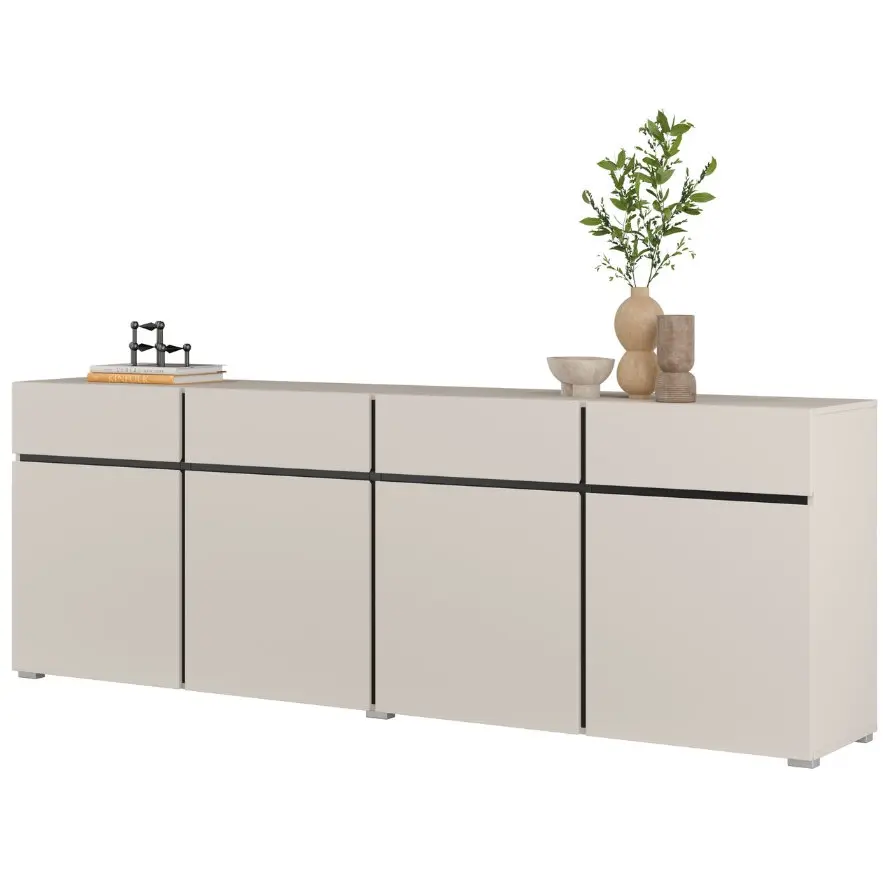 Тумба Helvetia Cross 24KWMY25 (Cashmere/Black onyx) - 3