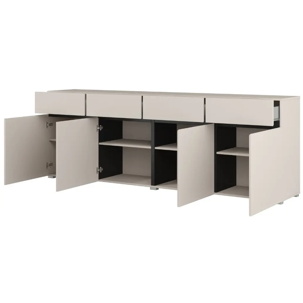 Тумба Helvetia Cross 24KWMY25 (Cashmere/Black onyx) - 4