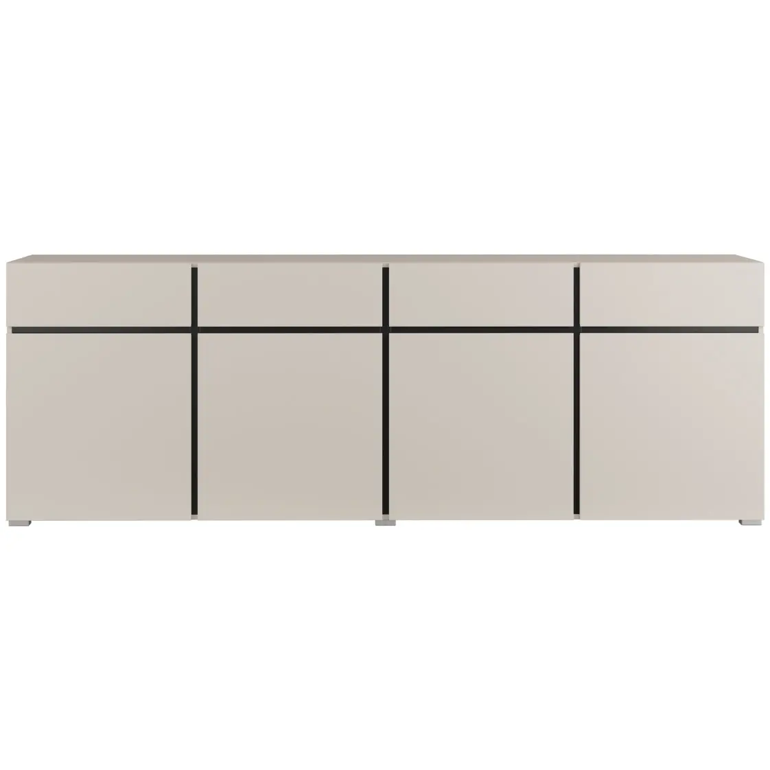 Тумба Helvetia Cross 24KWMY25 (Cashmere/Black onyx) - 5