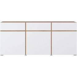 Тумба Helvetia Cross 24N9MY43 (Wotan Oak/White) Thumb