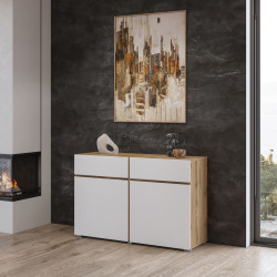 Tumba Helvetia Cross 24N9MY45 (Wotan Oak/White)