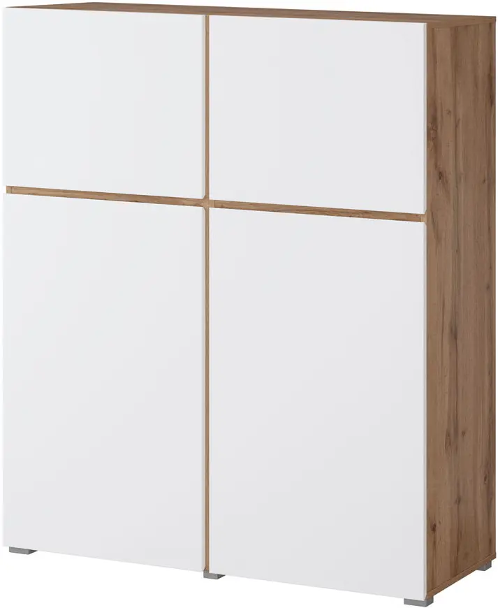 Тумба Helvetia Cross 24N9MY76 (Wotan Oak/White)