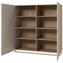 Tumba Helvetia Dore 4D 120 cm (Oiled Oak/Cashmere) Thumb