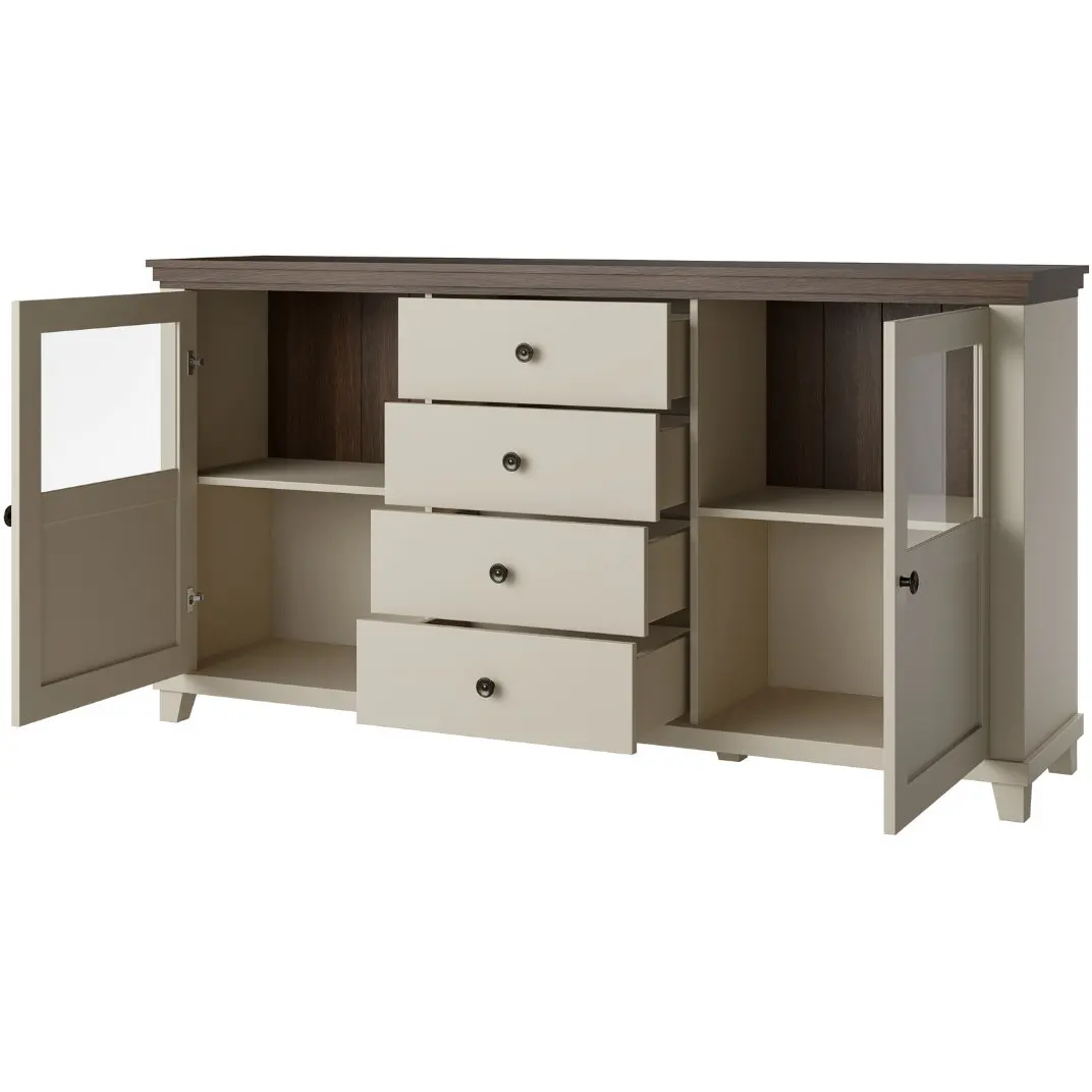 Tumba Helvetia Evora 24D1JU25 (Light Beige/Dunin Oak) - 4