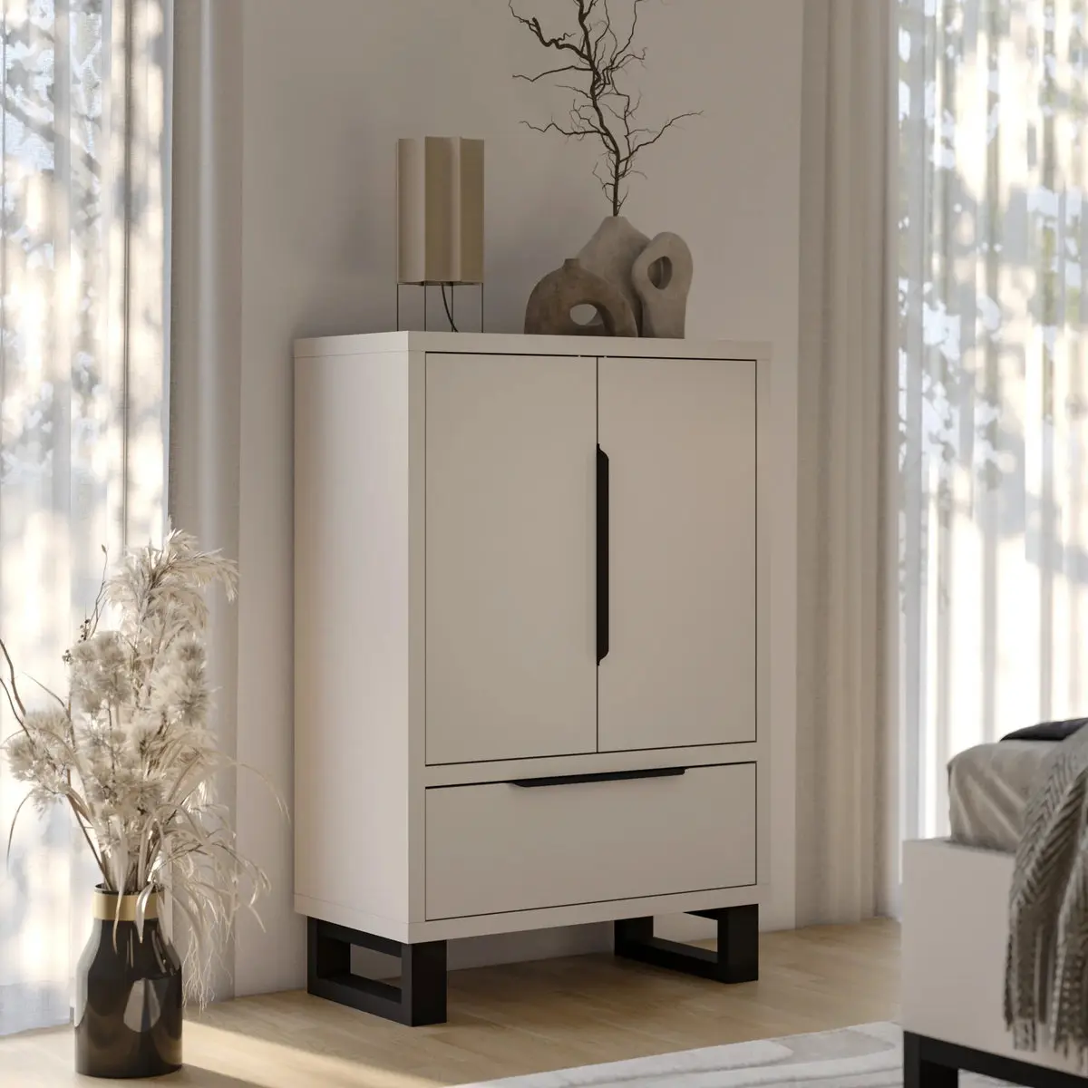 Тумба Helvetia Halle S 24KSNG38 (Cashmere) - 4