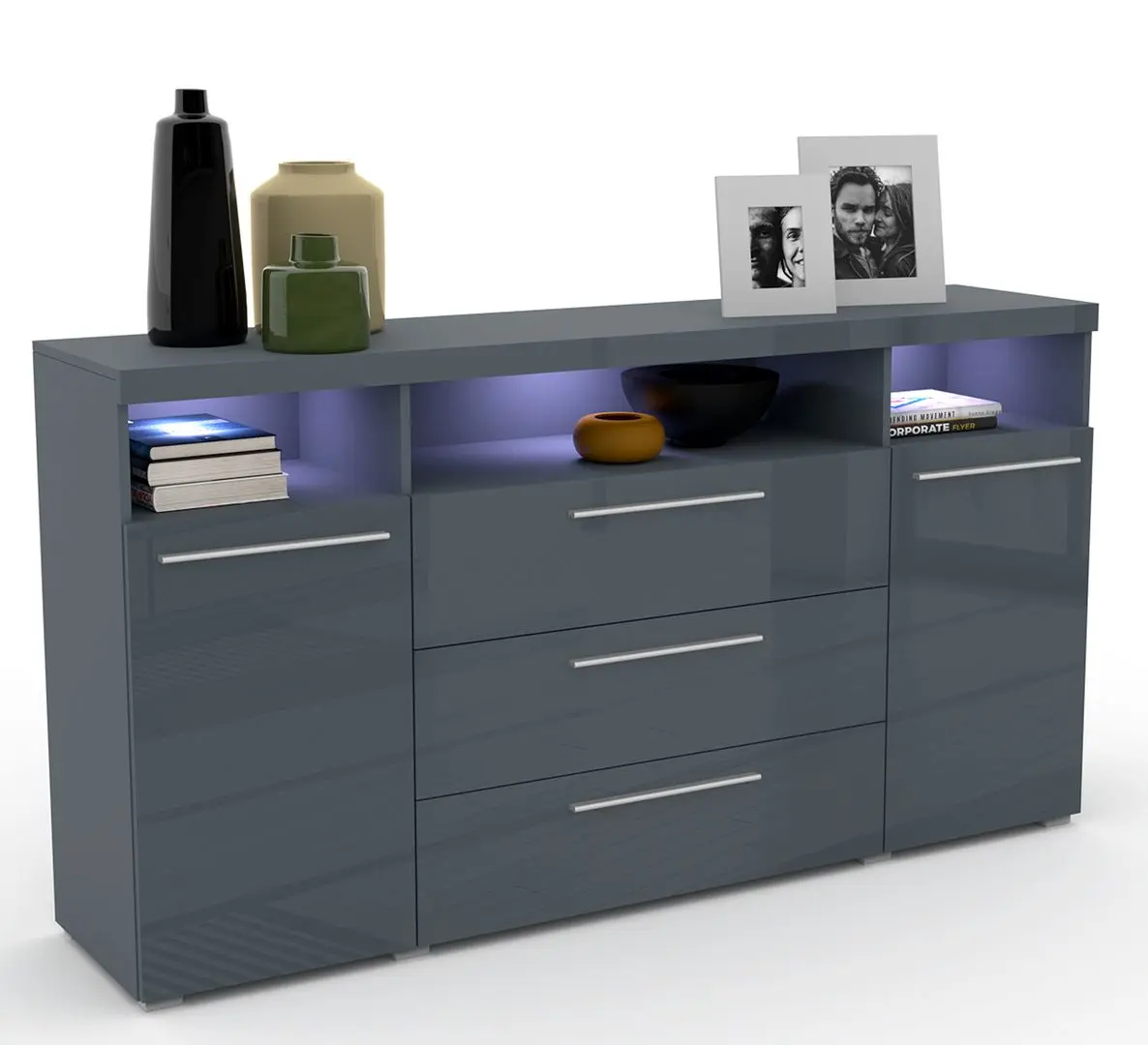 Tumba Helvetia India №25 2D3S (Gray/Gray Gloss)