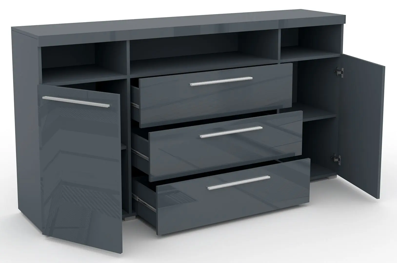 Tumba Helvetia India №25 2D3S (Gray/Gray Gloss)