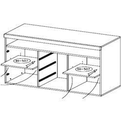 Tumba Helvetia India №25 2D3S (White/White Gloss) Thumb