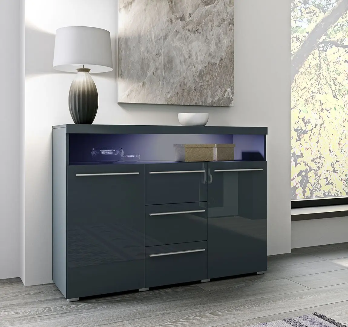 Tumba Helvetia India №26 2D3S (Gray/Gray Gloss)