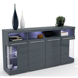 Тумба Helvetia India №42 4D (Gray/Gray Gloss) Thumb