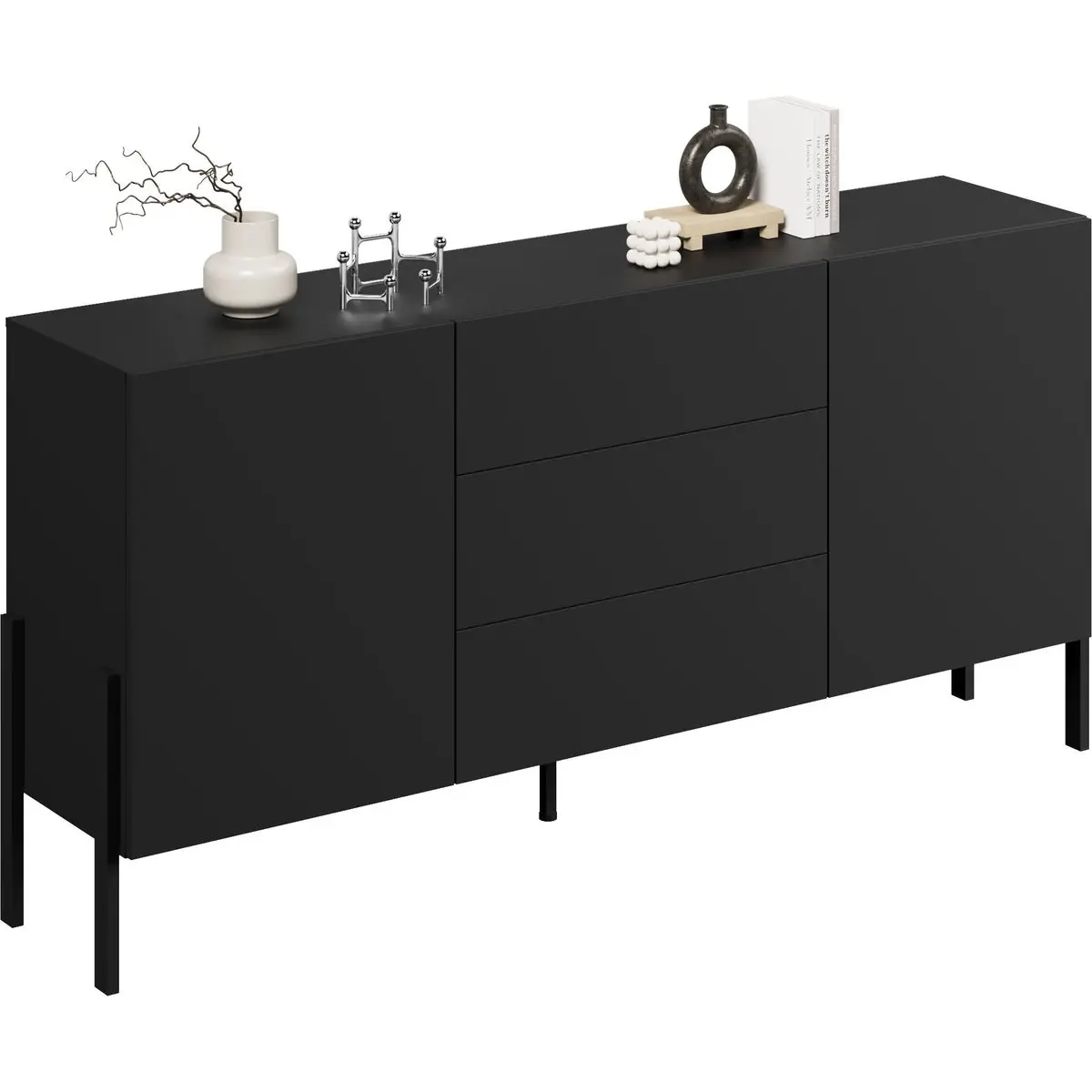 Тумба Helvetia Jukon 24W3ND26 (Black Onyx) - 3