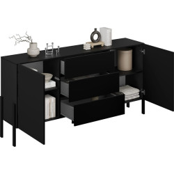Тумба Helvetia Jukon 24W3ND26 (Black Onyx) Thumb