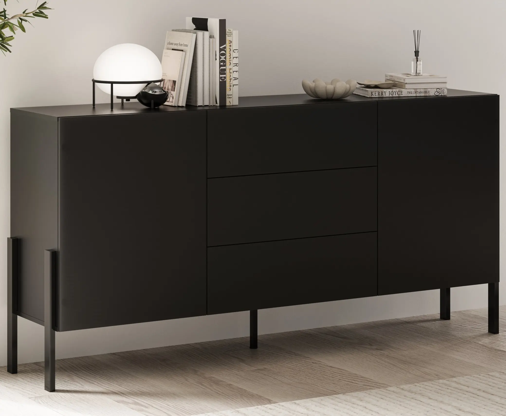 Тумба Helvetia Jukon 24W3ND26 (Black Onyx) - 7