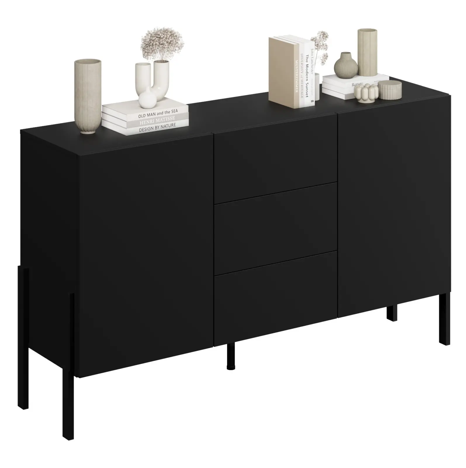 Тумба Helvetia Jukon 24W3ND43 (Black Onyx) - 3