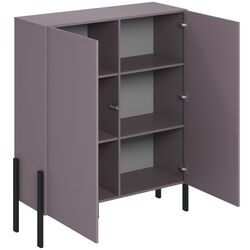 Тумба Helvetia Jukon 2D 114 cm (Plum/Black) Thumb