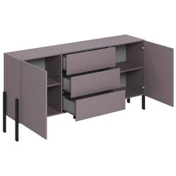 Тумба Helvetia Jukon 2D3SZ 180 cm (Plum/Black) Thumb