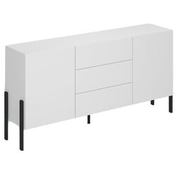 Tumba Helvetia Jukon 2D3SZ 180 cm (White Matt/Black) Thumb