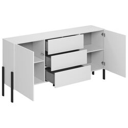 Tumba Helvetia Jukon 2D3SZ 180 cm (White Matt/Black) Thumb