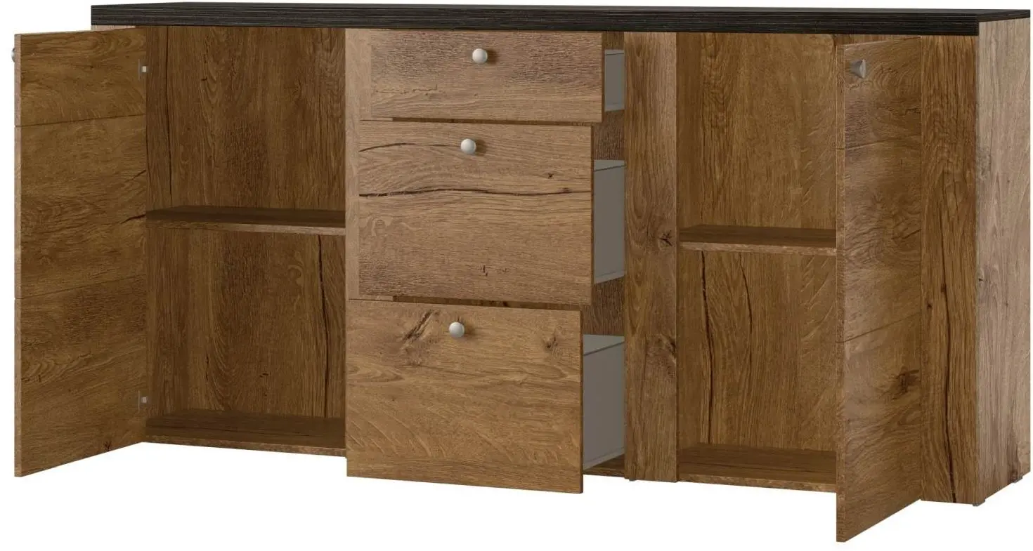 Тумба Helvetia Larona №25 2D3S (Lefkas Oak/Touchwood)