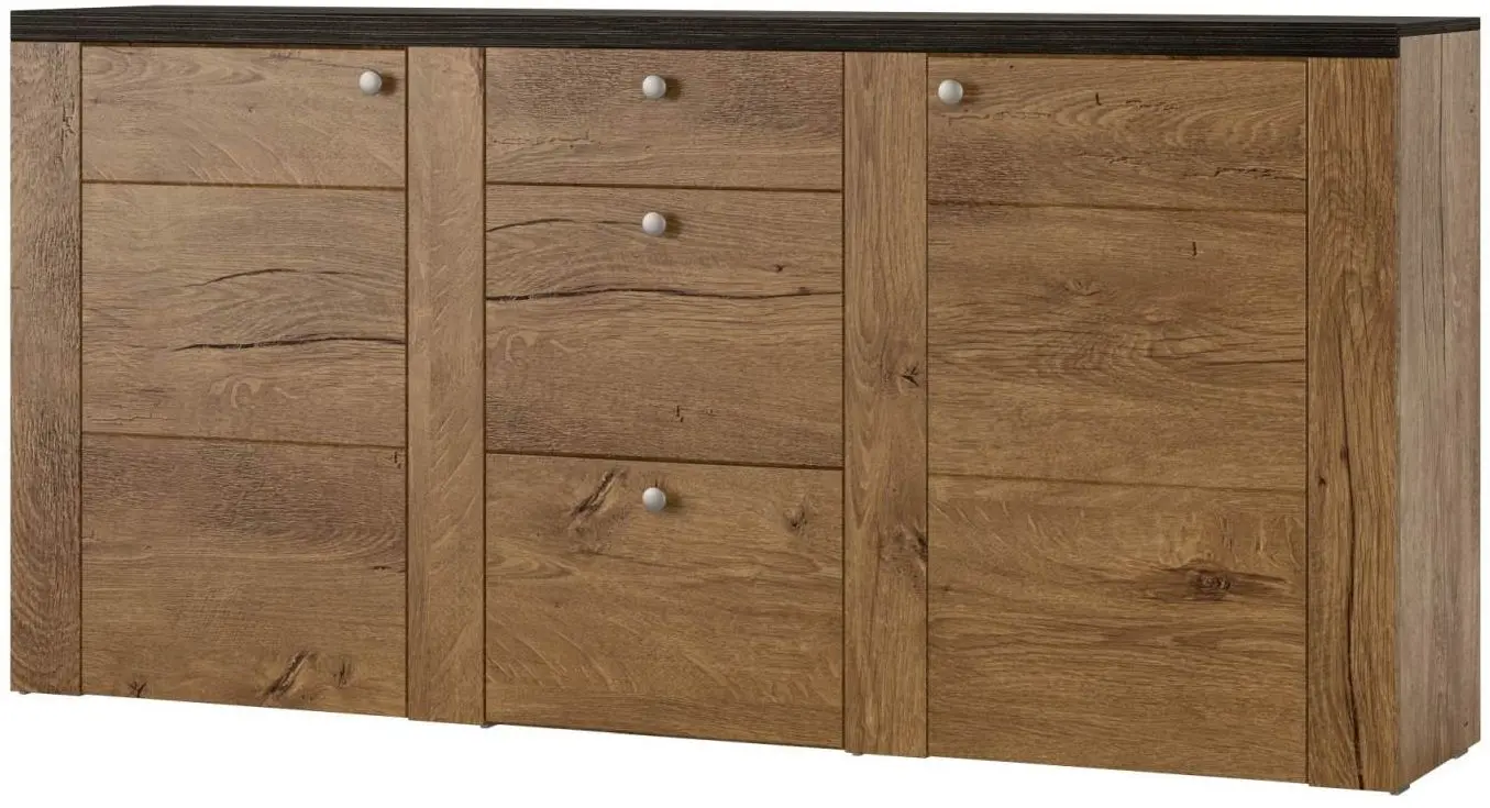 Тумба Helvetia Larona №25 2D3S (Lefkas Oak/Touchwood)