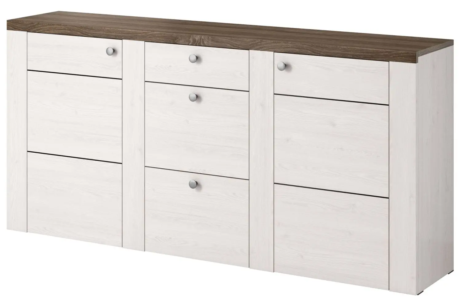 Тумба Helvetia Larona №25 2D3S (Siberian Larch/Sonoma Oak Truffle)