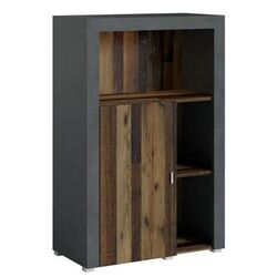 Tumba Helvetia Nela №44 1D (Matera/Old Style Mix Planked-Old Wood)