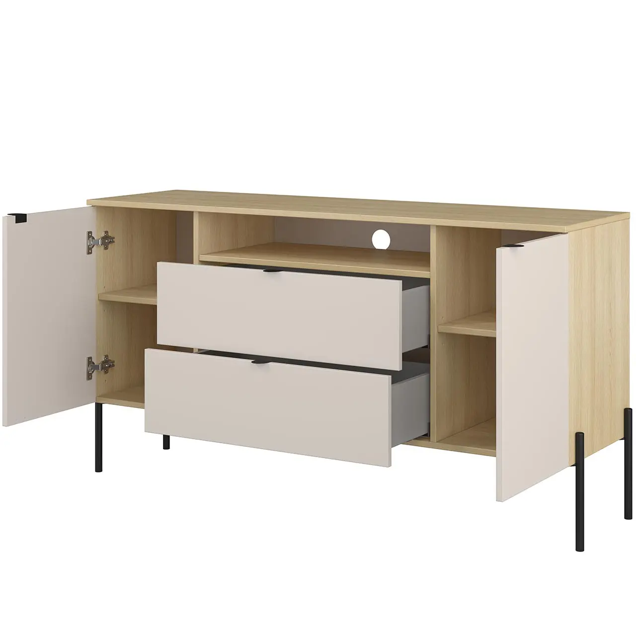 Tumba Helvetia ORE 24LKOG26 (Lindberg Oak/Cashmere) - 3