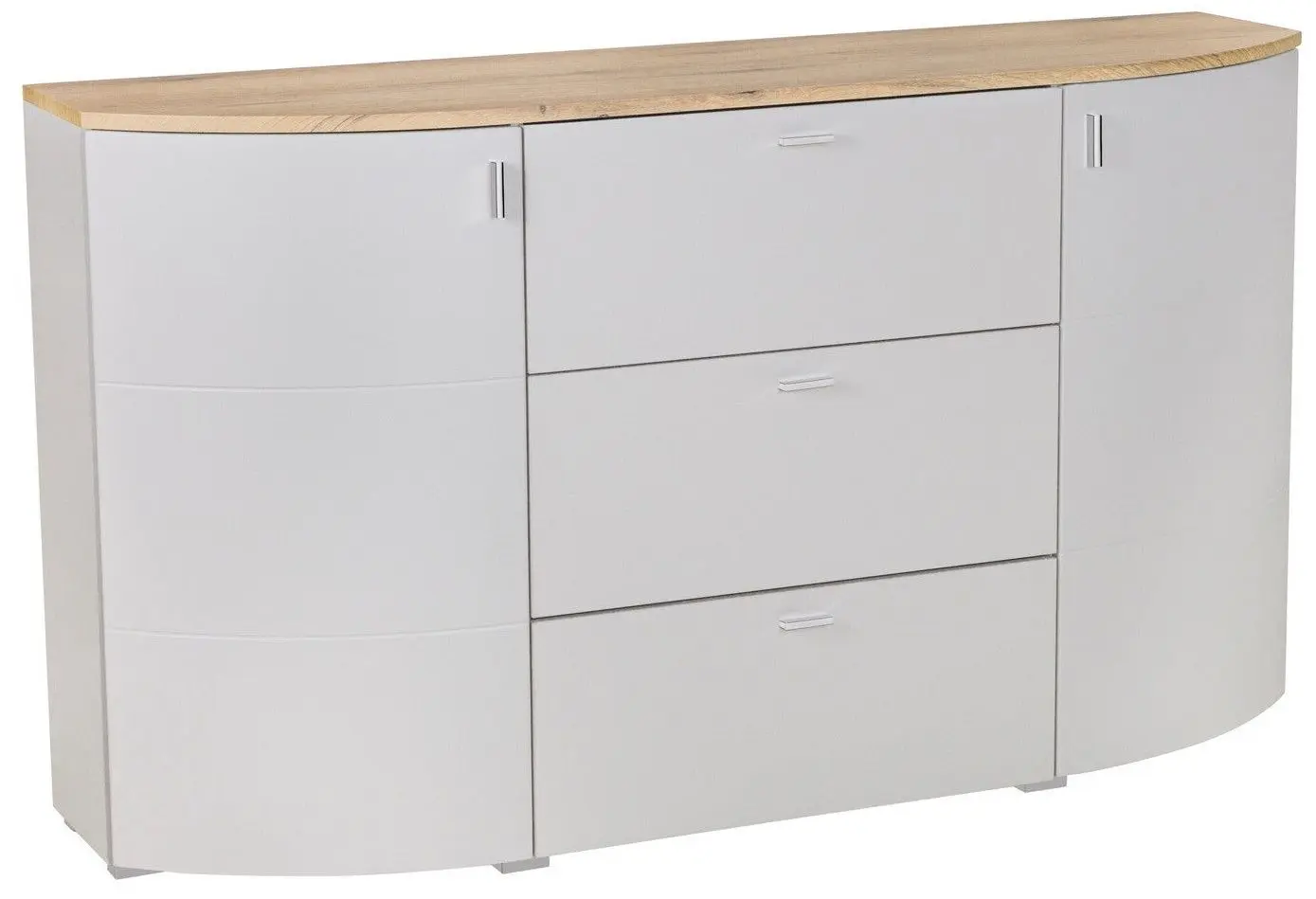 Tumba Helvetia Sambuca 2D3SZ 160 cm (Evoke Oak/Grey)