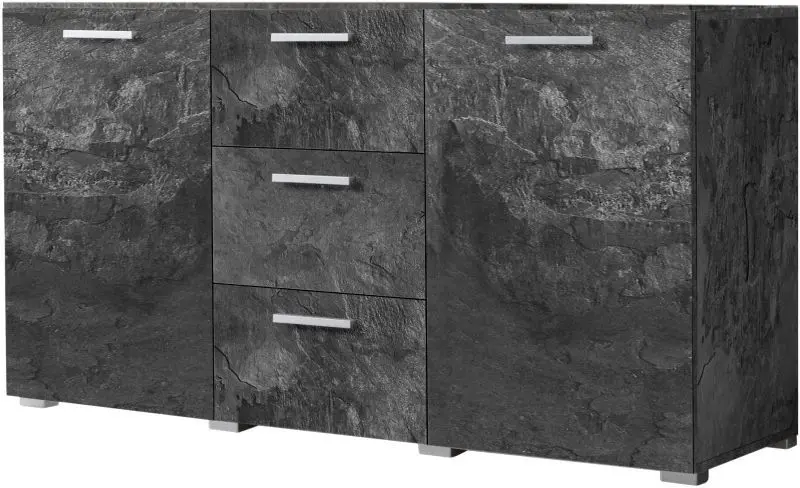 Тумба Helvetia Sarah №25 2D3S (Dark Slate)