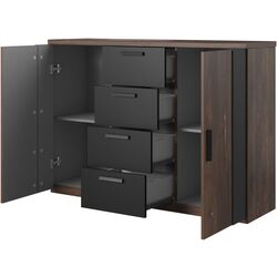 Tumba Helvetia Sigma №26 2D4S (Flagstaff Oak Steel Thread/Black Matt) Thumb