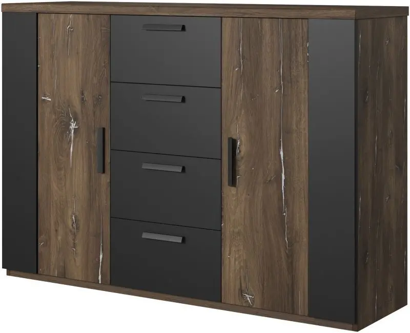 Tumba Helvetia Sigma №26 2D4S (Flagstaff Oak Steel Thread/Black Matt)