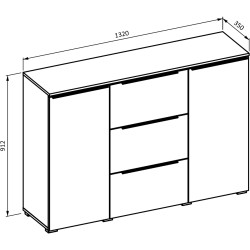 Тумба Helvetia Tana 24N0NS26 (Wotan Oak) Thumb