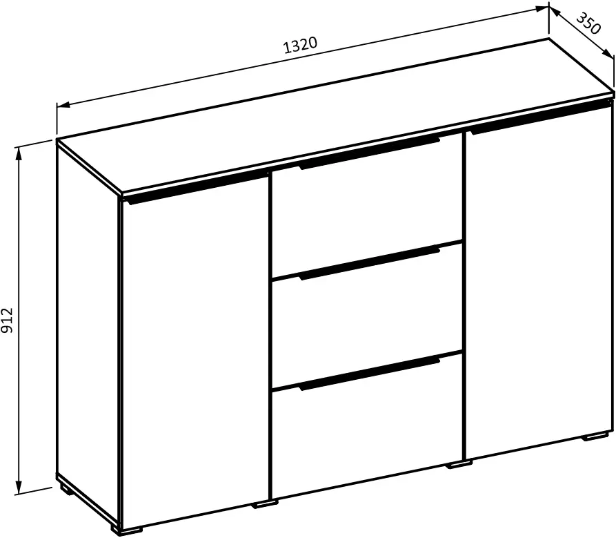 Тумба Helvetia Tana 24N0NS26 (Wotan Oak) - 5