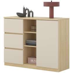 Тумба Helvetia Terra 24LBON27 (Lindberg Oak/Sand Beige) Thumb