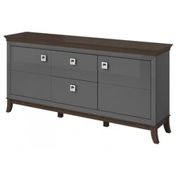 Tumba Helvetia Tisaro №26 2D2S (Chocolate Oak/Anthracite Gloss)