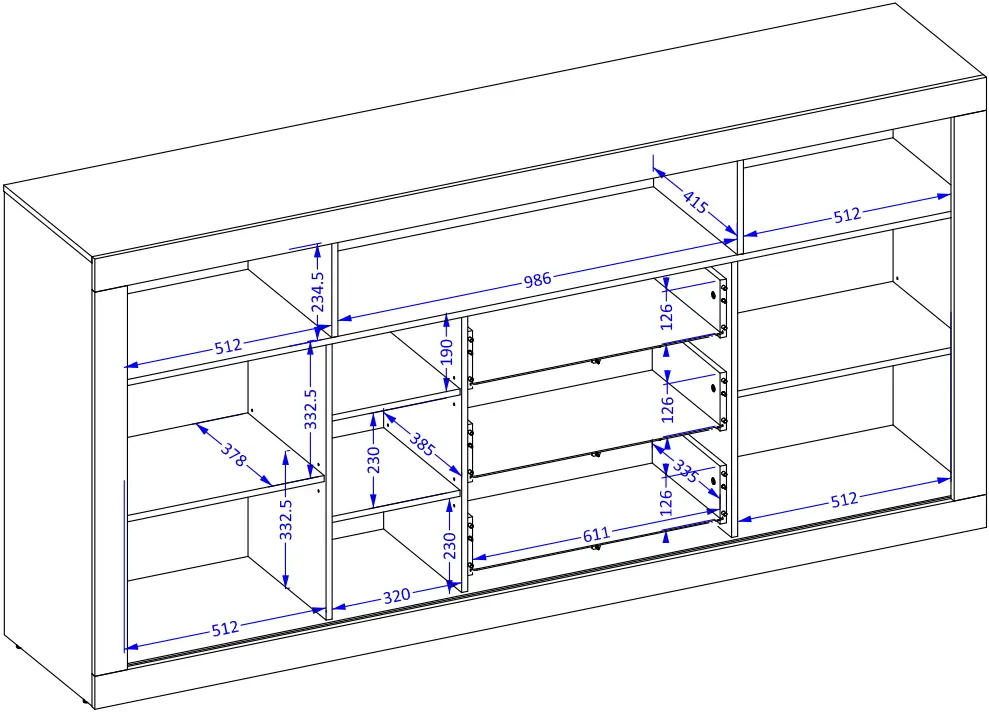 Tumba Helvetia Tudor 24WSNZ43 (Samdal Oak/Black Matte)