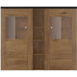 Tumba-vitrina Helvetia Larona №46 2D (Lefkas Oak/Touchwood) Thumb