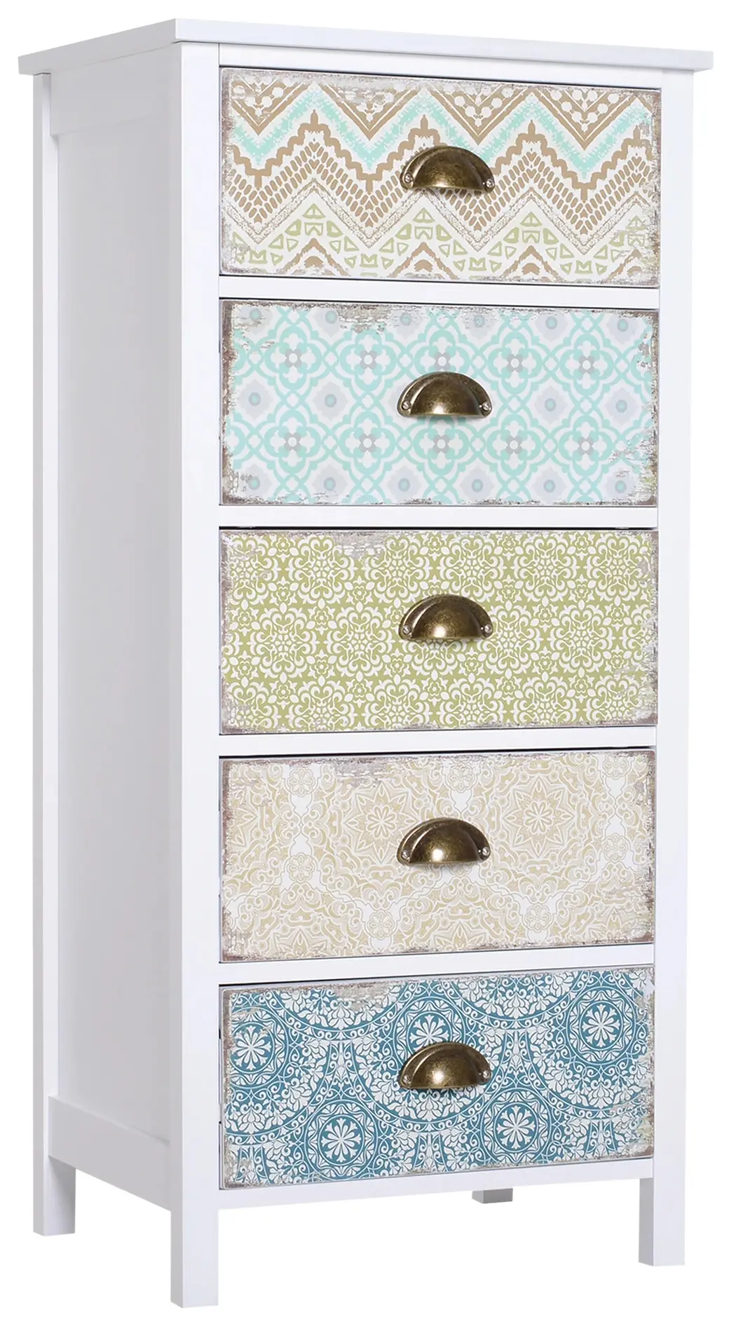Комод Homcom 831-156 (White) - 2