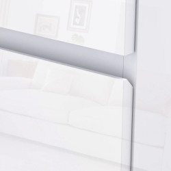 Comoda Homcom 831-337V88WT (White Gloss) Thumb
