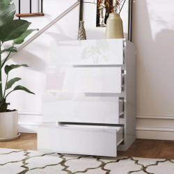 Comoda Homcom 831-337V88WT (White Gloss) Thumb