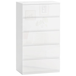 Комод Homcom 831-337V8AWT (White Gloss) Thumb