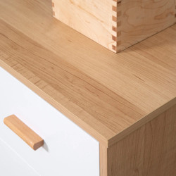 Comoda Homcom 831-472 (White/Natural) Thumb