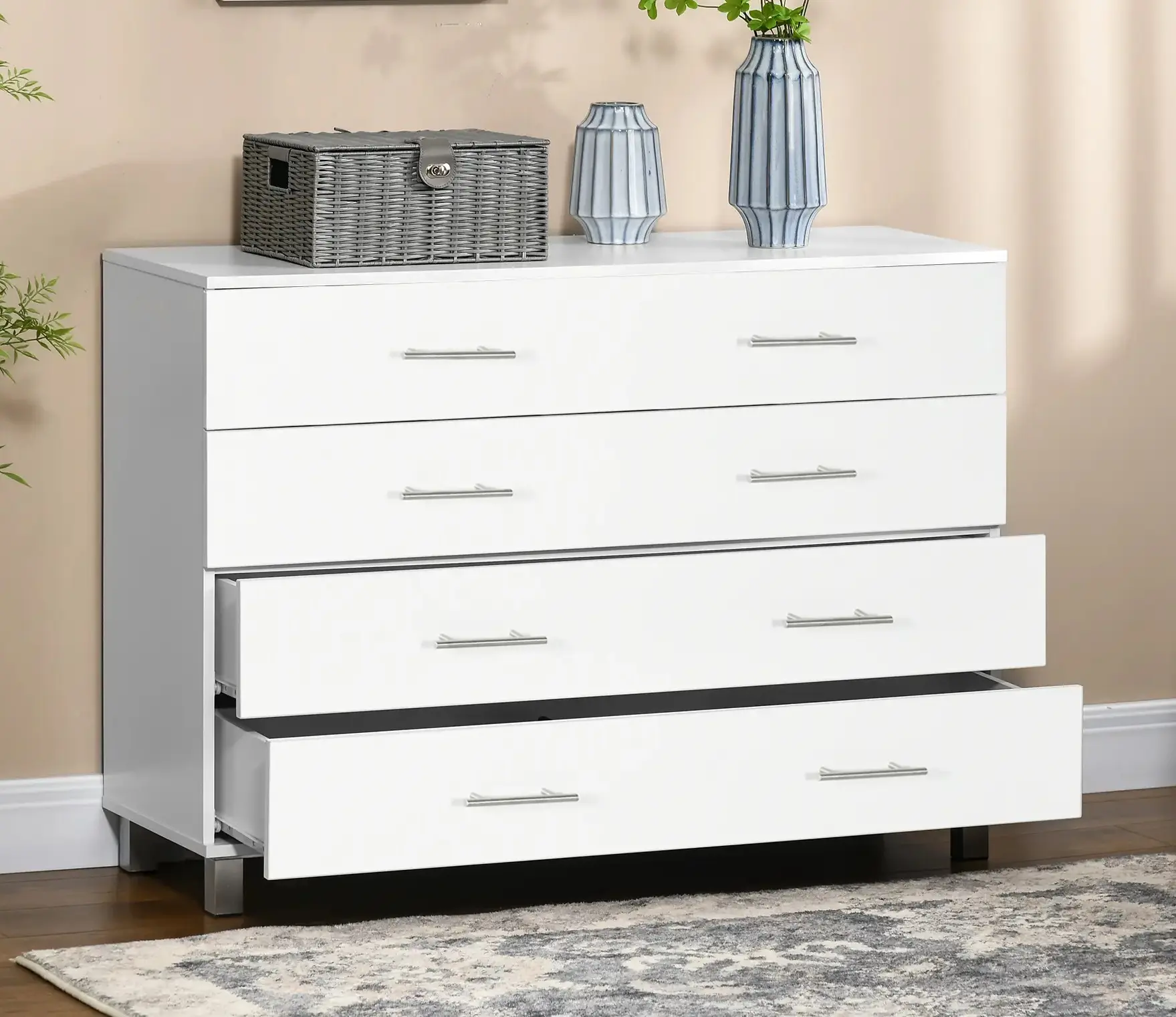 Comoda Homcom 831-549 (White) - 8