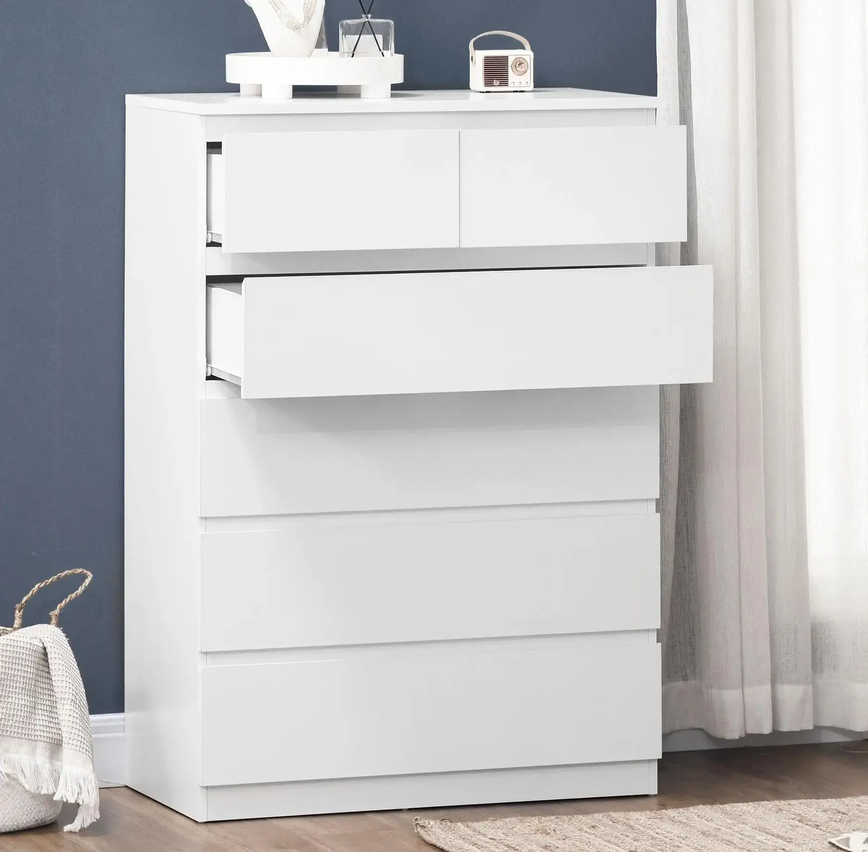 Комод Homcom 831-566WT (White) - 5