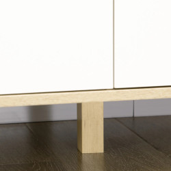 Комод Homcom 831-595V00LR (Natural/White) Thumb