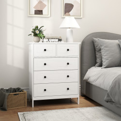 Комод Homcom 831-710V80WT (White) Thumb