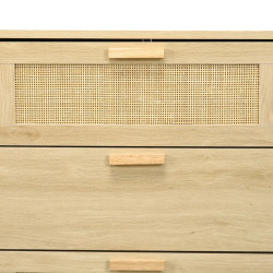 Comoda Homcom 831-738V00AK (Oak) Thumb