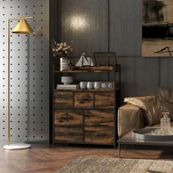 Комод Homcom 831-764V00RB (Rustic Brown) Thumb