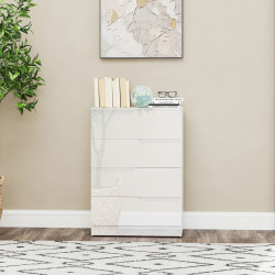 Комод Homcom 831-905V01WT (White Gloss) Thumb
