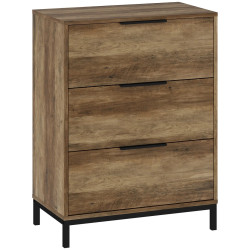 Comoda Homcom 831-961V00ND (Dark Brown) Thumb